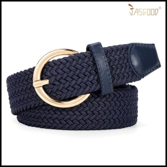 Braided Woven Elastic Stretch Belt for Jeans Pants Golf Casual main image 6